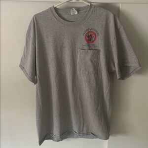 Port and Company Gray Short Sleeve Tee